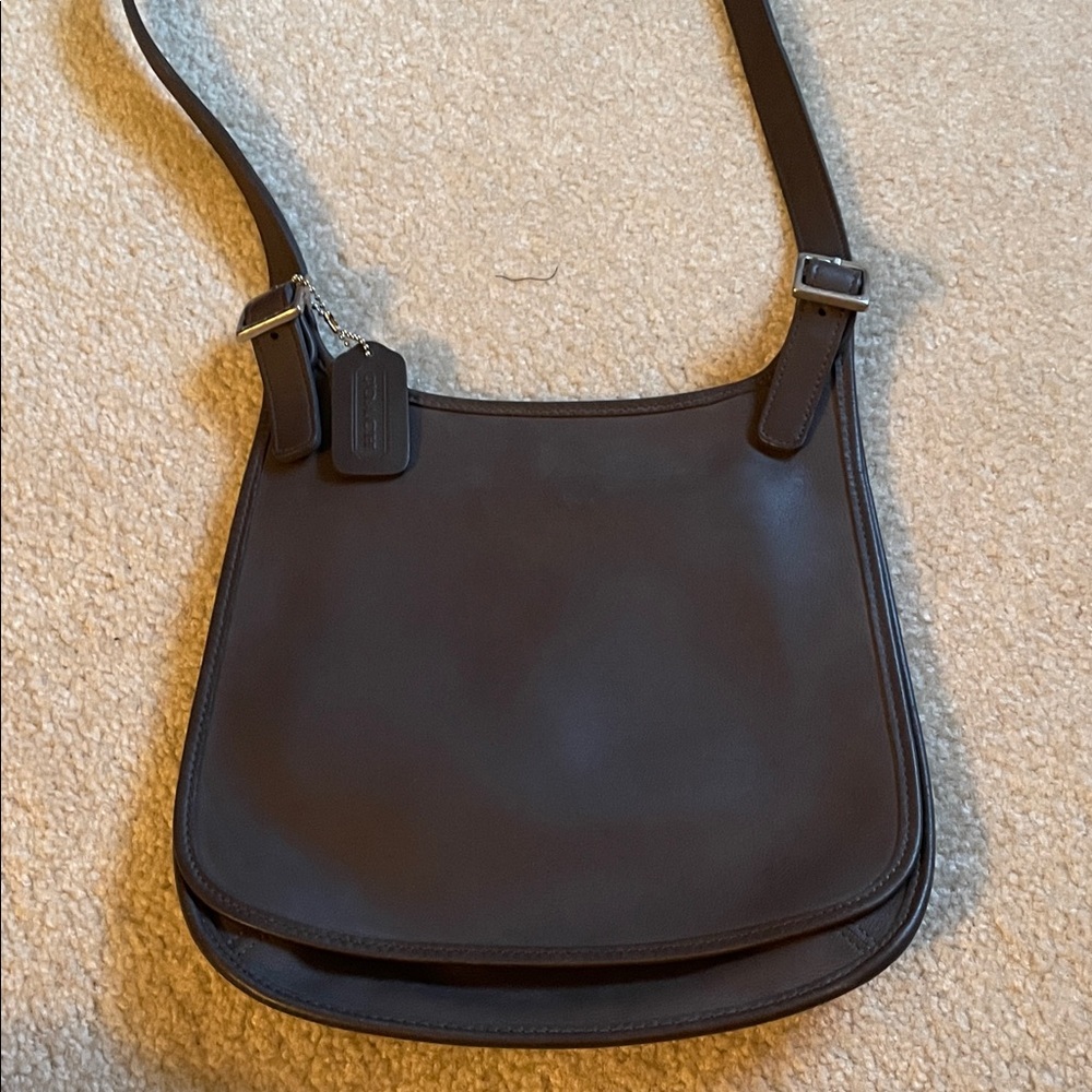 Coach Dark Brown Crossbody Bag